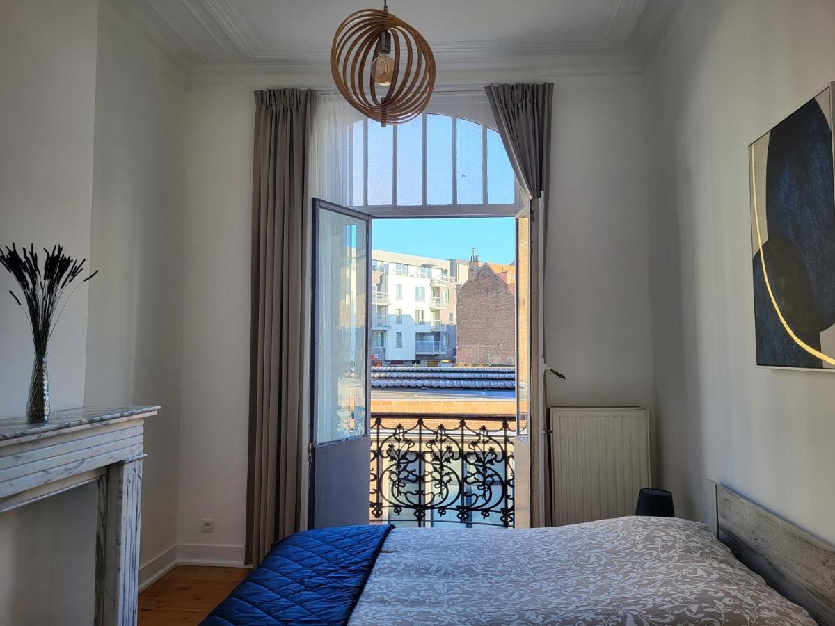 Brussels Bed & Blockchain Private Rooms With Shared Bathroom Buitenkant foto